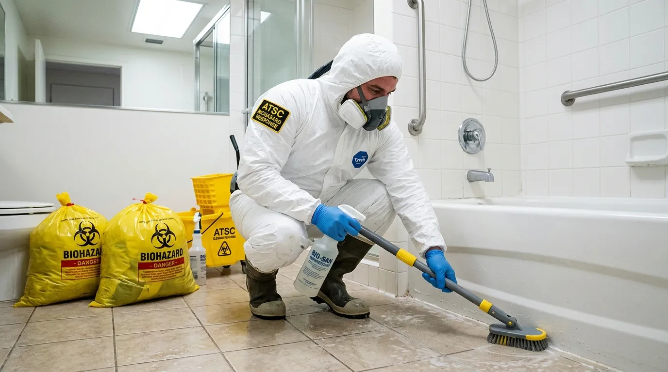 Decontamination equipment deployed for Blood Cleanup in Marble Falls